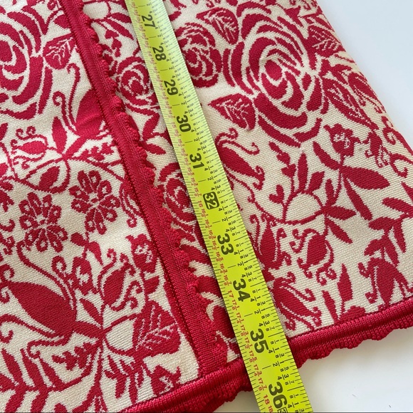 LOLITTA Womens  Zip Up Embroidered Floral Sleeveless Bodycon Dress Size P - Picture 9 of 10